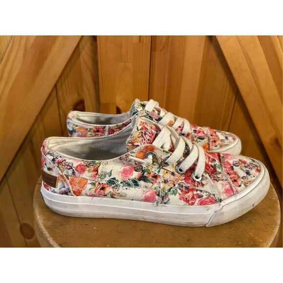 BLOWFISH MALIBU PLAY FLOWERFEST SLIP ON SNEAKERS 8.5 - Picture 1 of 9